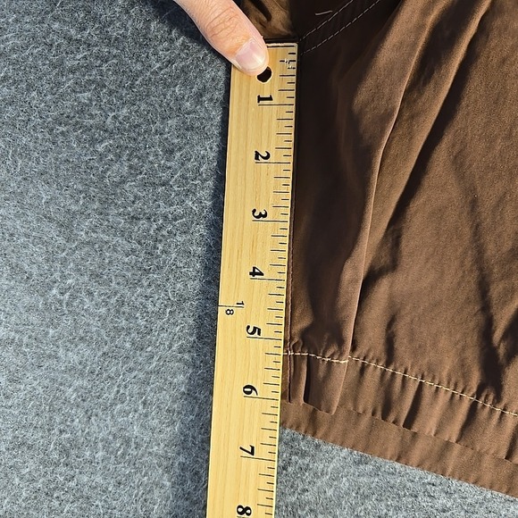 Prana Hiking Shorts Womens Large Brown Outdoor Casual Pockets Lightweight USA - Picture 5 of 7